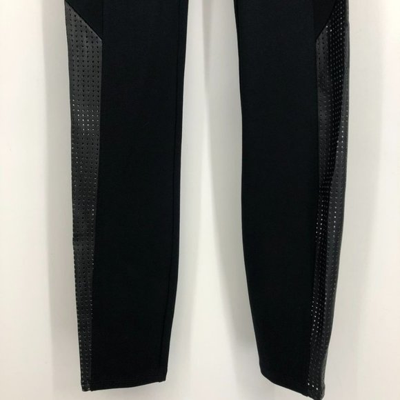 SPANX Perforated Panel high waist Legging in Very Black XS - Picture 8 of 16